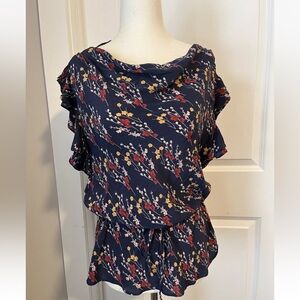 Silk top by Anthropologie